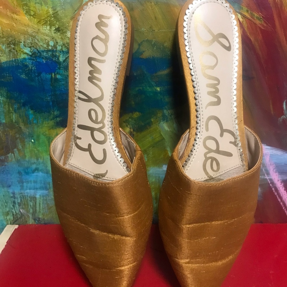 🔥 SAM EDELMAN FLIP FLOPS  FLATS PREOWNED GREAT CONDITION